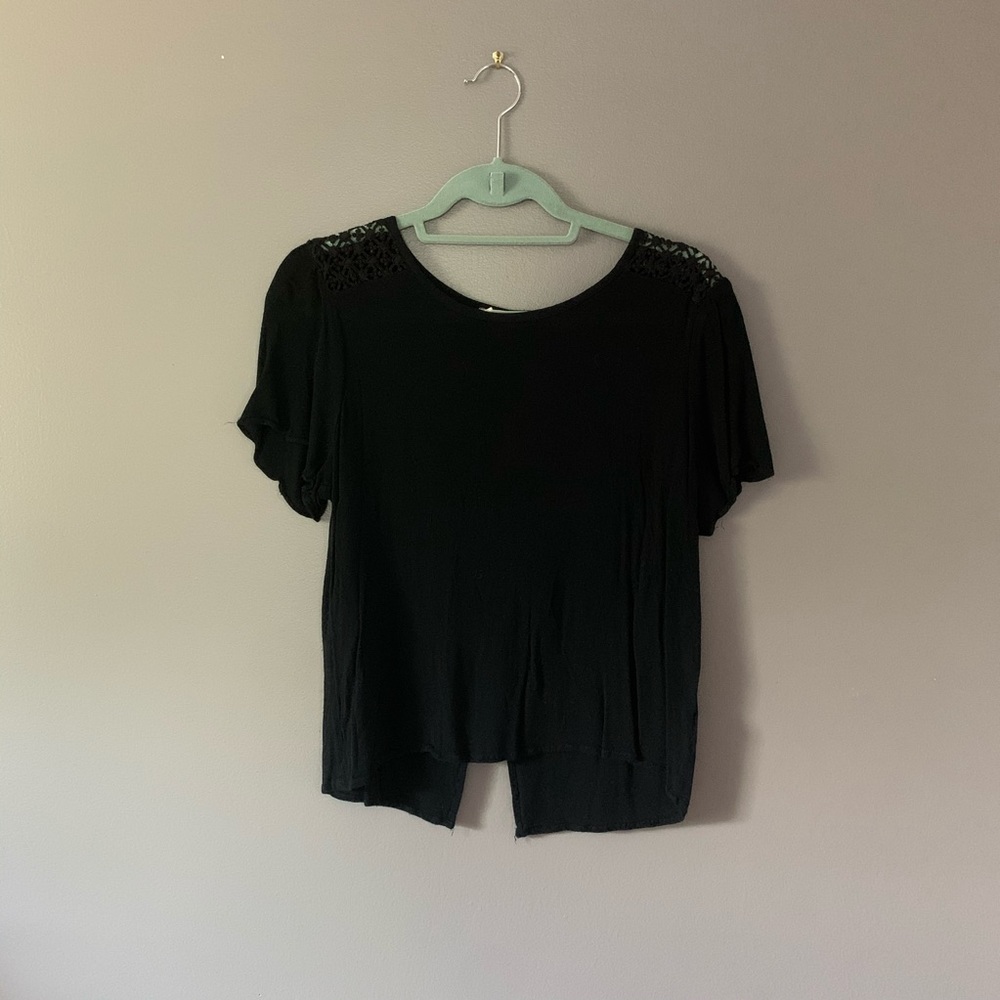 Elodie Split Back Tee